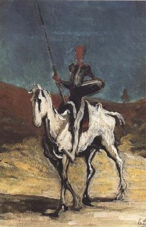 Honore  Daumier Don Quixote (mk09) oil painting picture